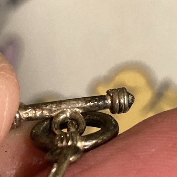 Vintage 925 Glass bead necklace and bracelet set - Picture 6 of 10